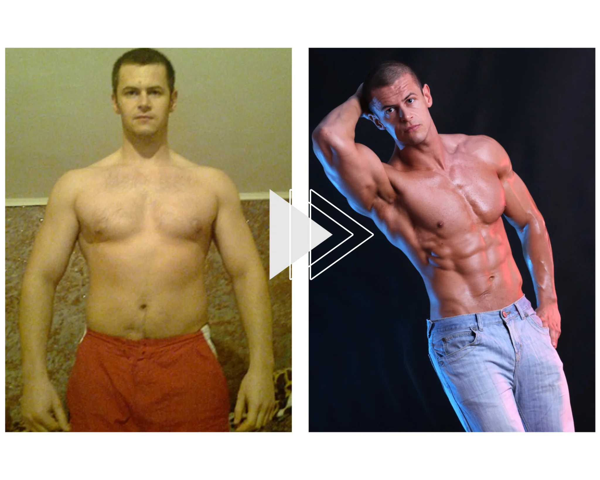 Adam Mamrot - Transformacja przed i po